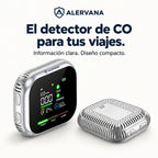 ALERVANA™ — Detector de gas y monóxido de carbono 6 en 1