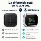 ALERVANA™ — Detector de gas y monóxido de carbono 6 en 1